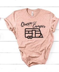 QUEEN OF THE CAMPER T-SHIRT DN23