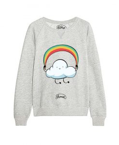 RAINBOW CLOUD SWEATSHIRT RE23