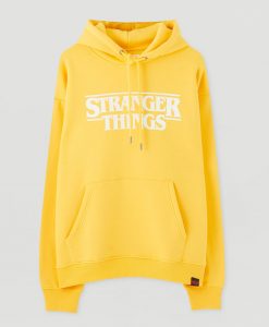 STRANGER THINGS YELLOW HOODIE DN23