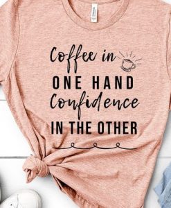 T-SHIRT FOR WOMEN COFFEE IN ONE T-SHIRT DN23