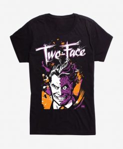 VILLAIN TWO FACES T-SHIRT RE23