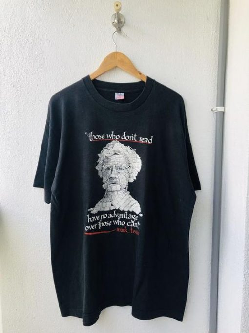 VINTAGE ORIGINAL 90S MARK TWAIN T-SHIRT RE23