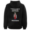 THERE IS ALWAYS SUNSHINE IN MY HEART WACKO MARIA HOODIE BACK DN23