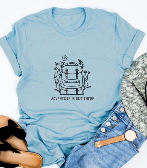 ADVENTURE IS OUT THERE T-SHIRT DNXRE