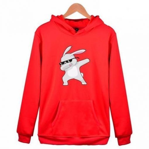 DABBING RABBIT HOODIE DNXRE