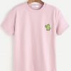 PINK CACTUS EMBROIDERED T-SHIRT DNXRE