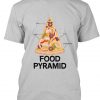 PIZZA LOVER PYRAMID T-SHIRT DNXRE