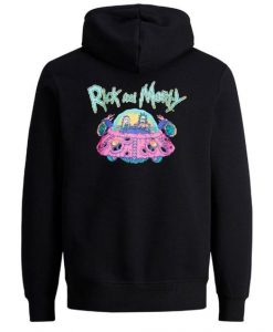 RICK & MORTY PORTAL GUN BACK HOODIE DNXRE