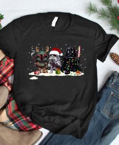 STAR WAR FUNNY CHRISTMAS T-SHIRT DNXRE