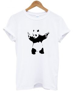 PANDA WITH THE GUN T-SHIRT DNXRE