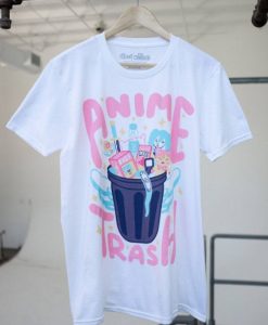 ANIME TRASH TEE T-SHIRT DR23