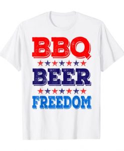 BBQ BEER FREEDOM T-SHIRT DR23