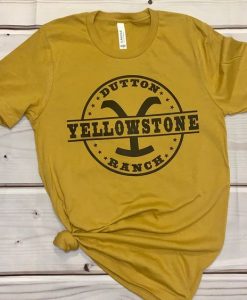 DUTTON YELLOWSTONE RANCH T-SHIRT GG37