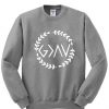 GOD IS GREATER THAN HIGHS AND LOWS SWEATSHIRT