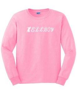 HELLBOY PINK SWEATSHIRT DR23