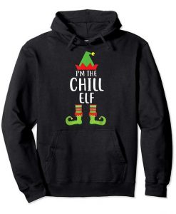 IAM THE CHILL ELF CHRISTMAST HOODIE GG37