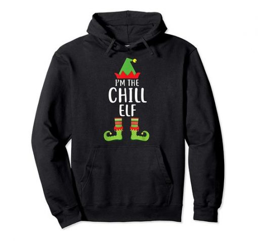 IAM THE CHILL ELF CHRISTMAST HOODIE GG37