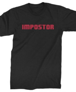 IMPOSTOR AMONG US FONT T-SHIRT GG37