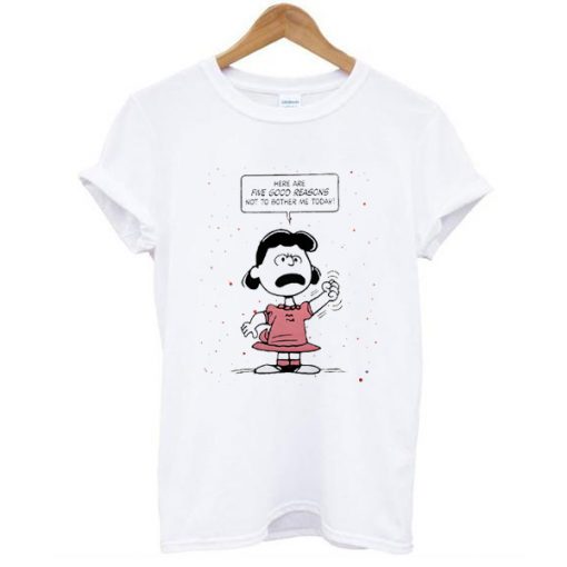 LUCY VAN PELT PEANUTS GANG T-SHIRT DR23