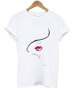 LIP PRINT T-SHIRT DR23