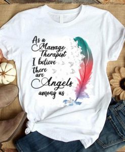 MASSAGE THERAPIST ANGEL T-SHIRT GG07