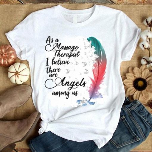 MASSAGE THERAPIST ANGEL T-SHIRT GG07