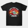 MERRY CHRISTMASK CHRISTMAS T-SHIRT CR37