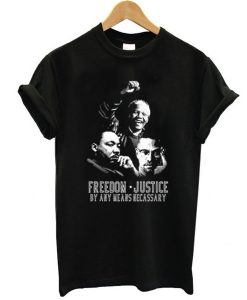 MANDELA MARTIN LUTHER KING MALCOLM T-SHIRT DR23