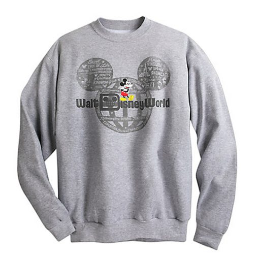 MICKEY WALT DISNEY WORLD SWEATSHIRT DR23