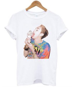 MILEY CYRUS ICE CREAM T-SHIRT DR23