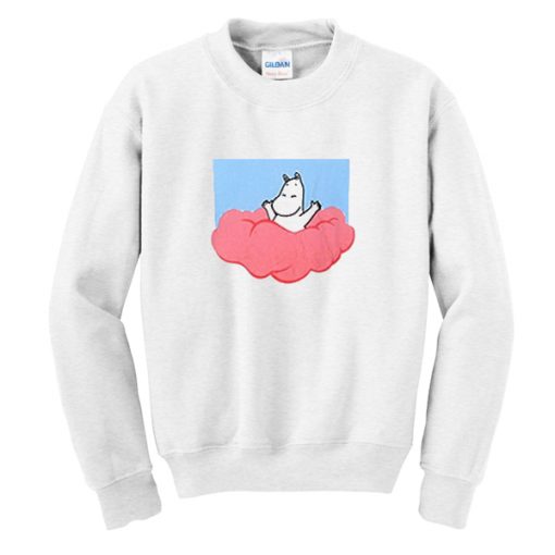 MOOMIN ON CLOUDS SWEATSHIRT DR23