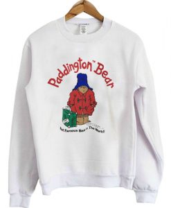 PADDINGTON BEAR MOST FAMOUS BEAR IN THE WORLD SWEATSHIRT DR23