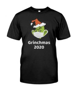 QUARANTINED CHRISTMAS ANGRY GRINCHMAS 2020 T-SHIRT GG37