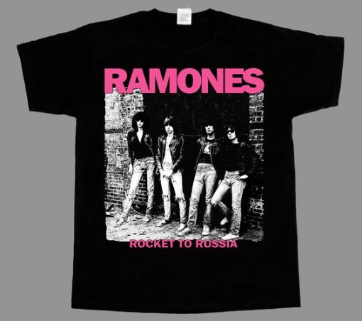 RAMONES ROCKET TO RUSSIA T-SHIRT GG37