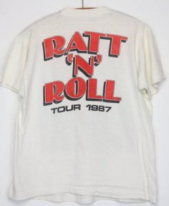 RATT N ROLL TOUR 1987 T-SHIRT CR37