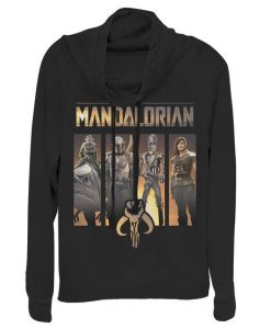 STAR WARS THE MANDALORIAN CHARACTER HOODIE GG37