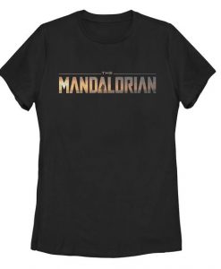 STAR WARS THE MANDALORIAN LOGO T-SHIRT GG37