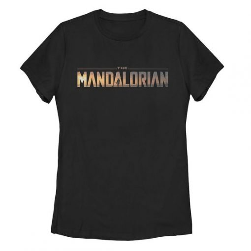 STAR WARS THE MANDALORIAN LOGO T-SHIRT GG37