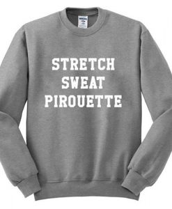 STRETCH SWEAT PIROUETTE SWEATSHIRT DR23