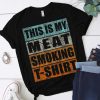 GREAT GIFT BBQ SMOKER RETRO T-SHIRT DX23