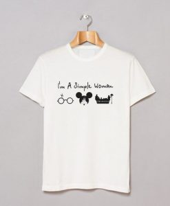 I AM A SIMPLE WOMAN T-SHIRT SS