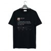 KANYE WEST TWEET T-SHIRT CR37