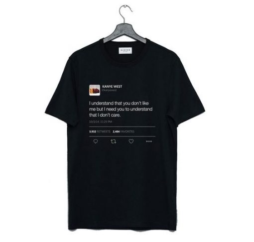 KANYE WEST TWEET T-SHIRT CR37