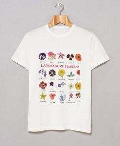 LANGUAGE OF FLOWERS T-SHIRT CR37