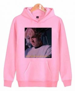 LIL PEEP ON THE DAY I DIE WOULD YOU EVEN CRY HOODIE DX23