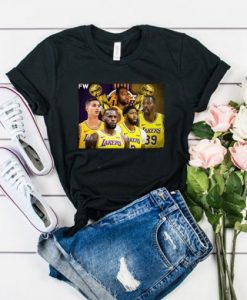 LOS ANGELES LAKERS THE 2020 NBA T-SHIRT DX23