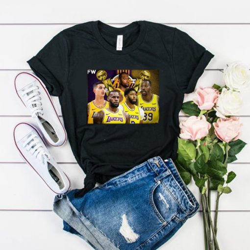 LOS ANGELES LAKERS THE 2020 NBA T-SHIRT DX23