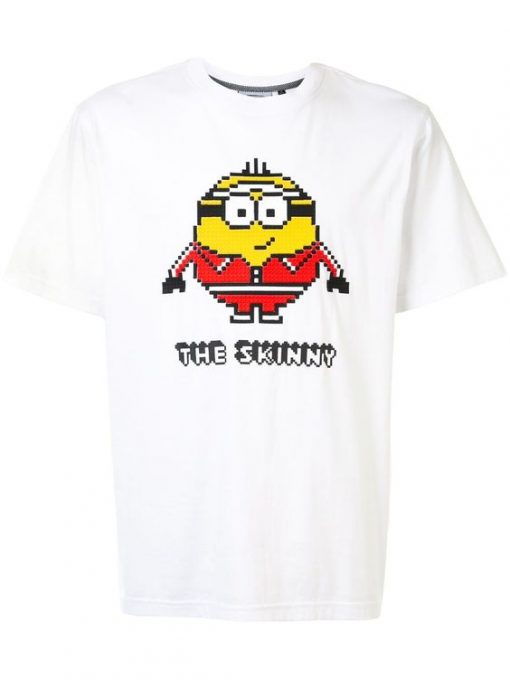 MINIONS SKINNY 8BIT T-SHIRT DX23