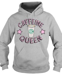 OFFICIAL MONOGRAMMED CAFFEINE QUEEN HOODIE DX23