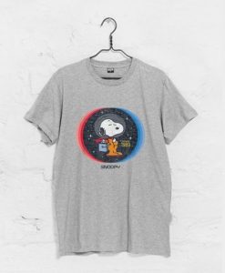 PEANUTS SNOOPY IN SPACE 1969 T-SHIRT CR37